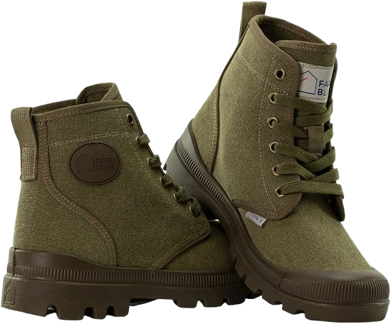 High Top Hiking Shoes for Men - Water-Resistant 