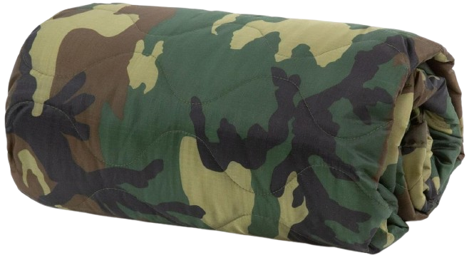 Jungle Camo Army Camping Blanket